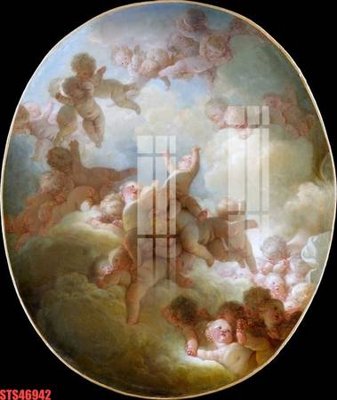 File ảnh Tranh sơn dầu phương tây tổng hợp STS46942 (gốc) cho trang trí nội thất