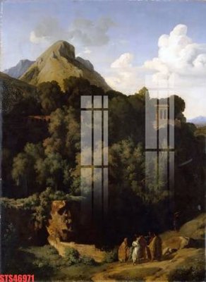 File gốc Tranh sơn dầu phương tây tổng hợp STS46971 (PSD/TIFF) độ phân giải cao