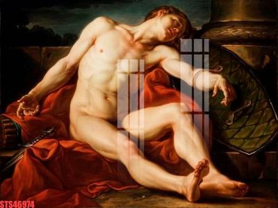 Hình ảnh file gốc Tranh sơn dầu phương tây tổng hợp STS46974 cho in UV