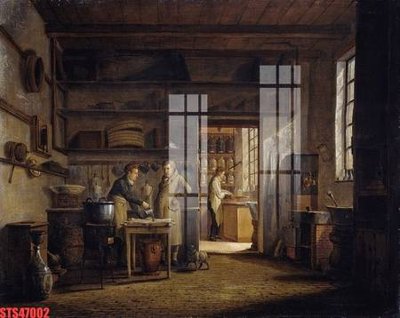 Ảnh gốc Tranh sơn dầu phương tây tổng hợp STS47002 (siêu chi tiết) để in ấn