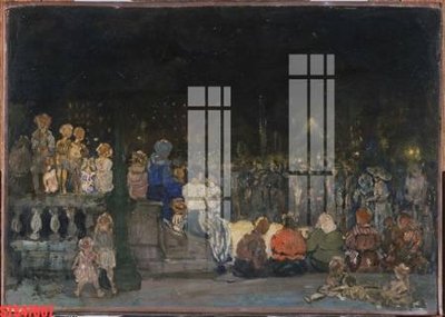 File gốc Tranh sơn dầu phương tây tổng hợp STS47007 (AI/EPS) cho in ấn