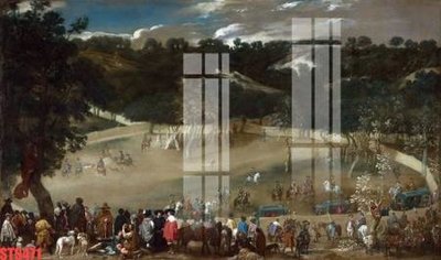 Hình ảnh file gốc in trần nhà Tranh sơn dầu phương tây tổng hợp STS471