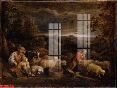 File gốc Tranh sơn dầu phương tây tổng hợp STS4730 (in lụa) tranh thuận buồm