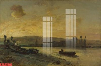 File in ấn Tranh sơn dầu phương tây tổng hợp STS47307 chuyên nghiệp