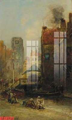 File gốc Tranh sơn dầu phương tây tổng hợp STS47317 (in tráng gương) hiện đại