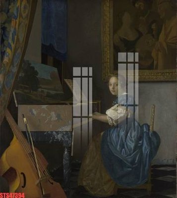 File in trần Tranh sơn dầu phương tây tổng hợp STS47394 (file gốc) xuyên sáng