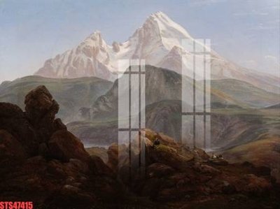 File gốc Tranh sơn dầu phương tây tổng hợp STS47415 (in lụa) chi tiết cao