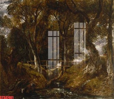 File tranh Tranh sơn dầu phương tây tổng hợp STS47461 (gốc) in trên kính