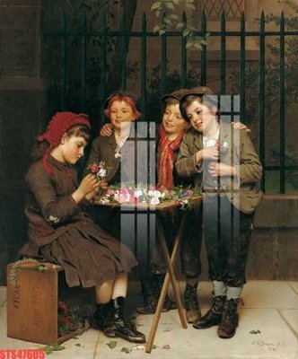 File in ấn Tranh sơn dầu phương tây tổng hợp STS47605 (bản gốc) cao cấp