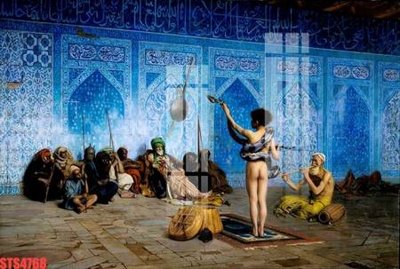 File tranh Tranh sơn dầu phương tây tổng hợp STS4768 (bản gốc) in lụa dán tường