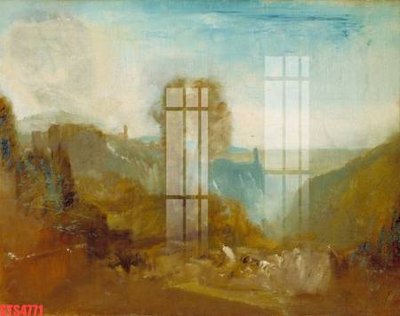 File in trần Tranh sơn dầu phương tây tổng hợp STS4771 (bản gốc) phong cảnh