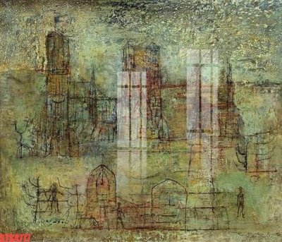 File gốc Tranh sơn dầu phương tây tổng hợp STS4777 (thiết kế) cho in ấn