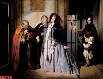 Download file gốc Tranh sơn dầu phương tây tổng hợp STS47821 (in lụa) nghệ thuật