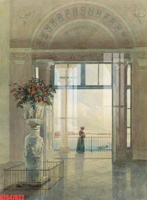 File in ấn Tranh sơn dầu phương tây tổng hợp STS47822 chuyên nghiệp