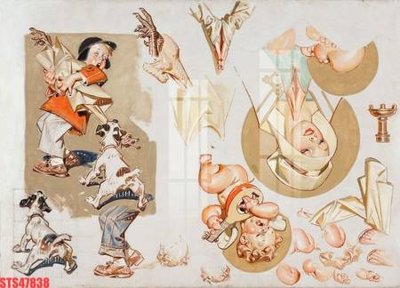 File gốc Tranh sơn dầu phương tây tổng hợp STS47838 (in mica) cắt laser