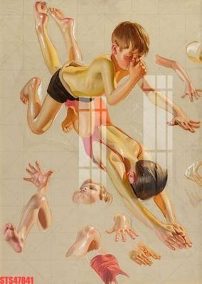 Tải file tranh gốc Tranh sơn dầu phương tây tổng hợp STS47841 chất lượng cao