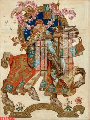 Download file gốc Tranh sơn dầu phương tây tổng hợp STS47852 (dùng cho in ấn)