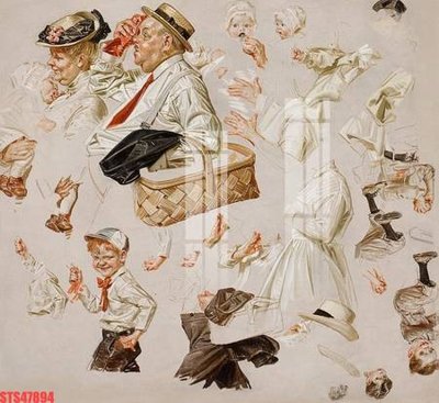 File tranh trang trí Tranh sơn dầu phương tây tổng hợp STS47894 (file gốc)