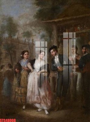 File ảnh Tranh sơn dầu phương tây tổng hợp STS48008 (gốc) in quảng cáo ngoài trời