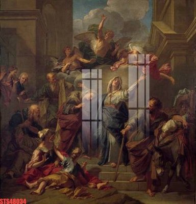 File ảnh Tranh sơn dầu phương tây tổng hợp STS48034 (gốc) cho trang trí nội thất