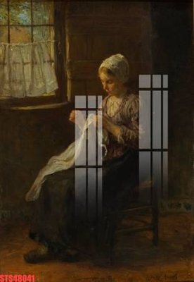 Tải file Tranh sơn dầu phương tây tổng hợp STS48041 (PSD) cho in tranh 3D