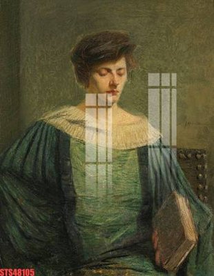 File tranh Tranh sơn dầu phương tây tổng hợp STS48105 (gốc) chủ đề trẻ em