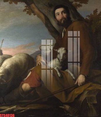 File gốc in mica Tranh sơn dầu phương tây tổng hợp STS48136 chất lượng