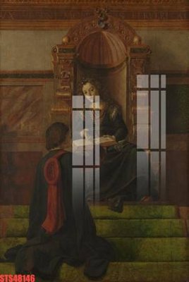 Ảnh gốc Tranh sơn dầu phương tây tổng hợp STS48146 (độ nét cao) in mica