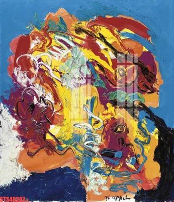 File ảnh Tranh sơn dầu phương tây tổng hợp STS48207 (gốc) in biển hiệu