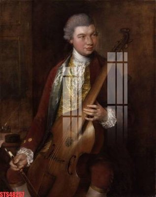 Ảnh gốc file in lụa Tranh sơn dầu phương tây tổng hợp STS48257 chi tiết