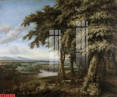 Tải file Tranh sơn dầu phương tây tổng hợp STS48409 (gốc) làm file in ấn