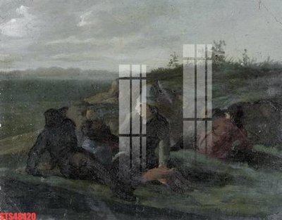 File tranh gốc in trần nhà Tranh sơn dầu phương tây tổng hợp STS48420 3D