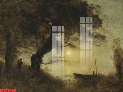 File tranh in tráng gương Tranh sơn dầu phương tây tổng hợp STS48460 (siêu nét)