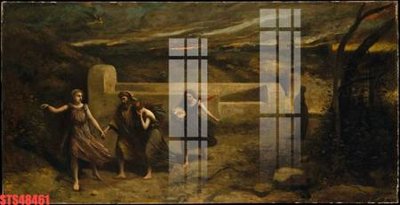 Download file Tranh sơn dầu phương tây tổng hợp STS48461 (chuẩn in) chất lượng cao