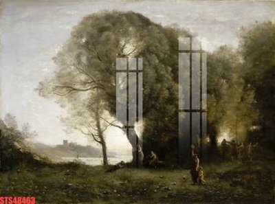 File in ấn Tranh sơn dầu phương tây tổng hợp STS48463 (bản gốc) từ file gốc