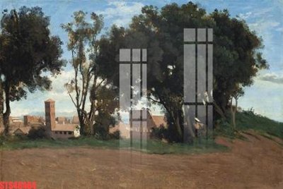 File tranh Tranh sơn dầu phương tây tổng hợp STS48484 (bản gốc) treo quán cafe