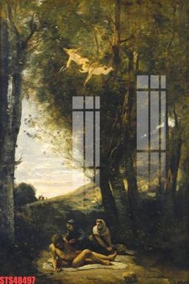 File gốc in mica Tranh sơn dầu phương tây tổng hợp STS48497 chất lượng