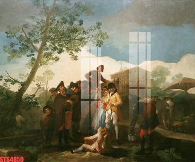 Download file gốc Tranh sơn dầu phương tây tổng hợp STS4850 (in mica) logo