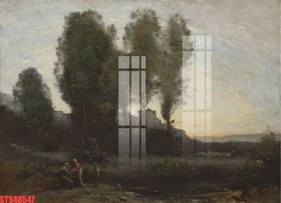 File in ấn cao cấp Tranh sơn dầu phương tây tổng hợp STS48547 (file gốc)