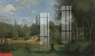 File gốc Tranh sơn dầu phương tây tổng hợp STS48576 (in lụa) tranh phong thủy