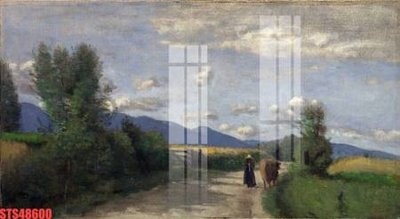 Download file tranh PSD Tranh sơn dầu phương tây tổng hợp STS48600 để chỉnh sửa