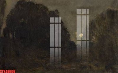 File in mica Tranh sơn dầu phương tây tổng hợp STS48606 (bản gốc) siêu trong