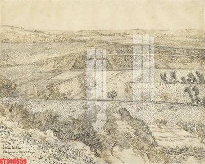 File tranh Tranh sơn dầu phương tây tổng hợp STS48659 (gốc) in trên kính