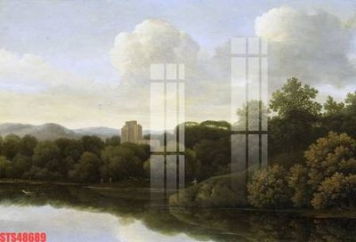 File tranh in trần 3D Tranh sơn dầu phương tây tổng hợp STS48689 (ảnh gốc)