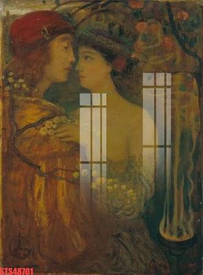 File tranh Tranh sơn dầu phương tây tổng hợp STS48701 (file gốc) chủ đề phong thủy