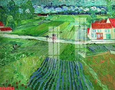 Download file Tranh sơn dầu phương tây tổng hợp STS48763 (gốc) in mica đèn LED