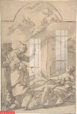 File in ấn Tranh sơn dầu phương tây tổng hợp STS48809 (bản gốc) sắc nét