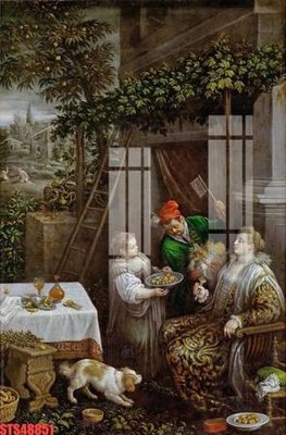 Download file ảnh gốc Tranh sơn dầu phương tây tổng hợp STS48851 để in ấn