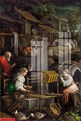 Tải về file gốc Tranh sơn dầu phương tây tổng hợp STS48852 (chuẩn in ấn)