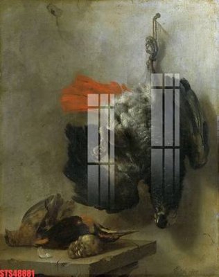 Download file gốc Tranh sơn dầu phương tây tổng hợp STS48881 (in mica) trang trí